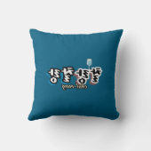 溢れる調和のエレガンス: "찰랑찰랑"chal-lang クッション (裏面)