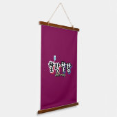 溢れる調和のエレガンス： "찰랑찰랑"chal-lang 吊り下げ型タペストリー (傾斜あり)