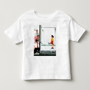 溢れ出る浴槽 トドラーTシャツ