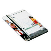 溢れ出る浴槽 マグネット (右側)