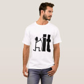 溶おもしろい接 | Welder Graphic Designs贈り物 Tシャツ (正面フル)