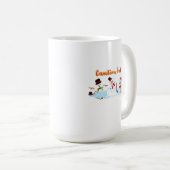 溶おもしろい解雪だるま コーヒーマグカップ (正面右)