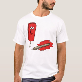 溶かされたアイスクリームのワイシャツ Tシャツ