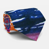 溶かされたクレヨンのタイ ネクタイ (ロール)