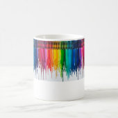 溶かされたクレヨンmu コーヒーマグカップ (中央)