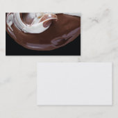 溶かされたチョコレート名刺 名刺 (正面/裏面)