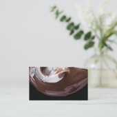 溶かされたチョコレート名刺 名刺 (スタンド正面)