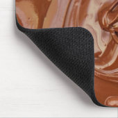 溶かしたチョコレートの質感 マウスパッド (コーナー)