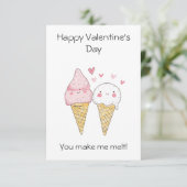 「溶かしてよ！」 – かわいい&パニーのアイスクリーム カード (スタンド正面)