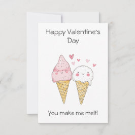 「溶かしてよ！」 – かわいい&パニーのアイスクリーム カード