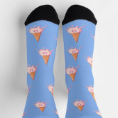 溶かすアイスクリーム ソックス (上部)