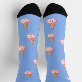 溶かすアイスクリーム ソックス