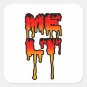 溶かす スクエアシール (正面)