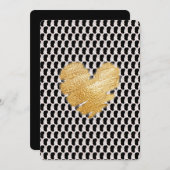 溶けかけのアイスクリームの魔法の虹色のハートのカード シーズンカード (正面/裏面)