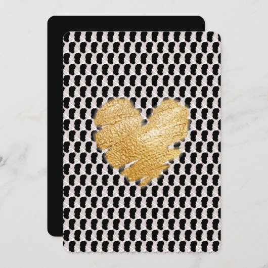 溶けかけのアイスクリームの魔法の虹色のハートのカード シーズンカード (正面/裏面)