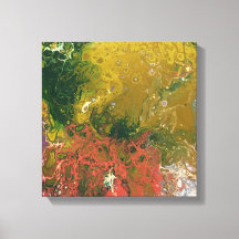 溶けたクレヨンのシリーズ – 隠れて