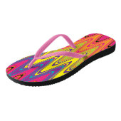 溶けたクレヨンビーチサンダル ビーチサンダル (アングル)