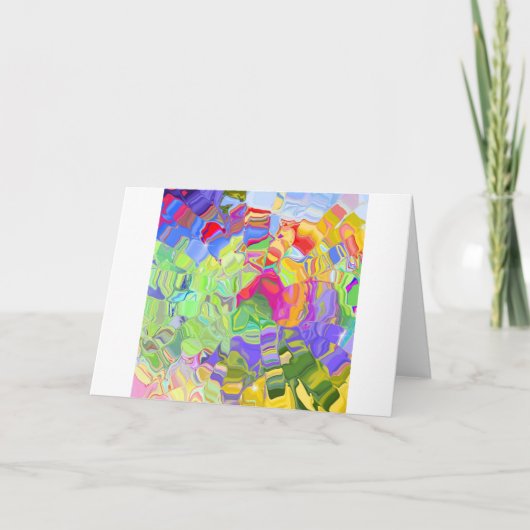 溶けたクレヨン カード (正面)