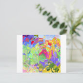 溶けたクレヨン ポストカード (スタンド正面)