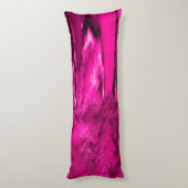 溶けたグリッチピンク ボディピロー (裏面 (縦))