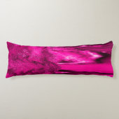 溶けたグリッチピンク ボディピロー (正面)
