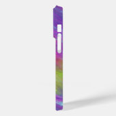 溶けたレインボーガラスの電話ケース Case-Mate iPhoneケース (裏面 / 左)