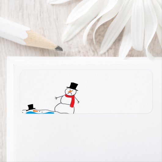 「溶けた相棒」ラベル ラベル (インサイチュ)