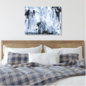 溶けた闇 キャンバスプリント (インサイチュ (寝室))