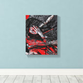 溶けた魂 キャンバスプリント (インサイチュ (ウッドフロア))