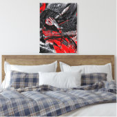 溶けた魂 キャンバスプリント (インサイチュ (寝室))