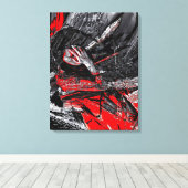 溶けた魂 キャンバスプリント (インサイチュ (ウッドフロア))