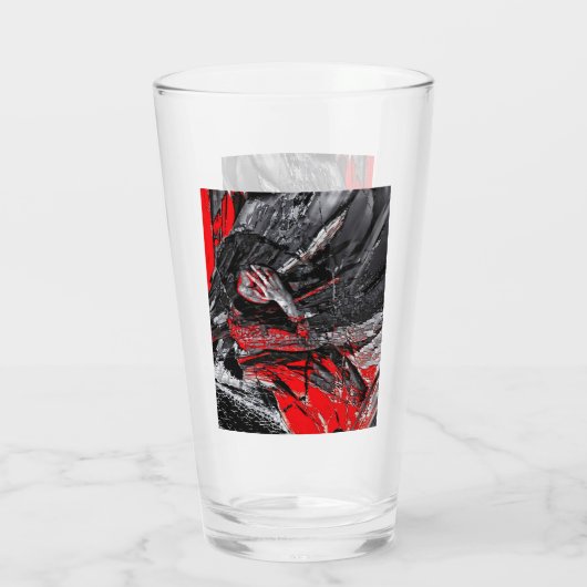 溶けた魂 タンブラーグラス (裏面)