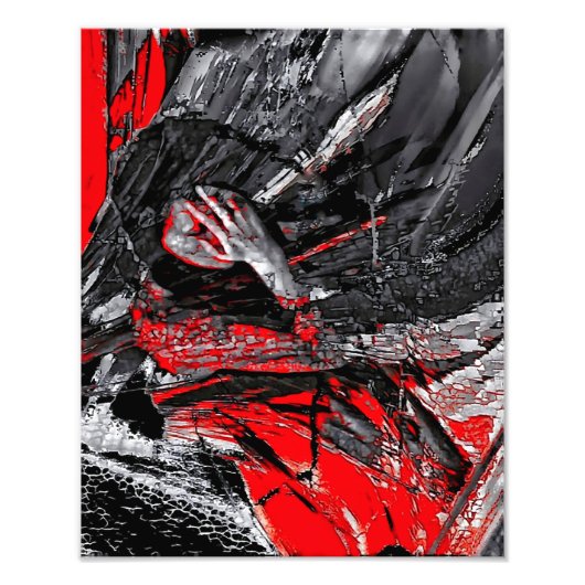 溶けた魂 フォトプリント            (正面)