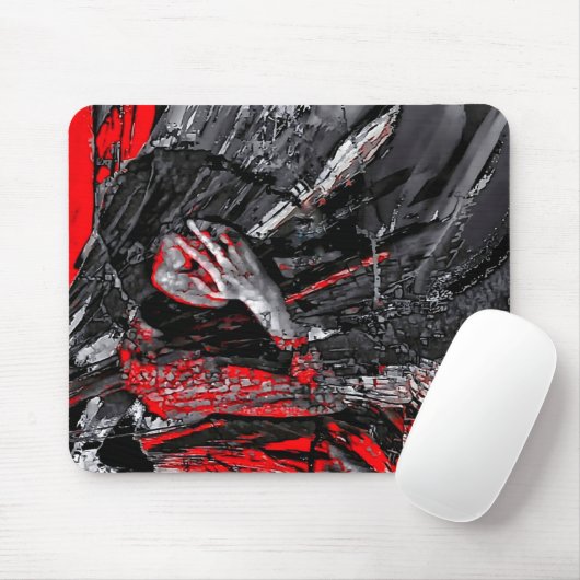 溶けた魂 マウスパッド (マウス)