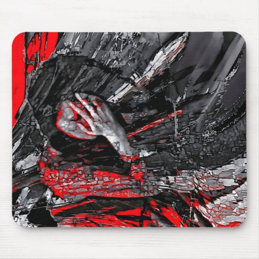 溶けた魂 マウスパッド (正面)