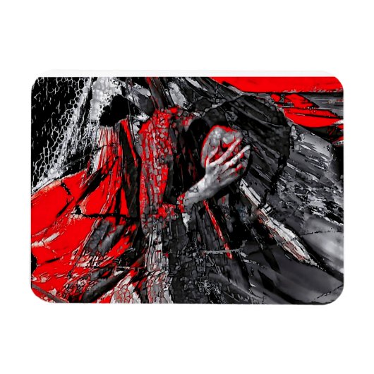 溶けた魂 マグネット (横)