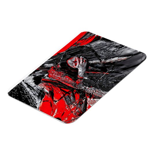 溶けた魂 マグネット (左側)