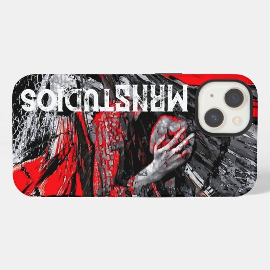 溶けた魂 iPhoneケース (裏面横)