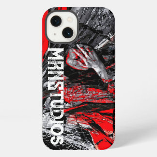 溶けた魂 iPhone 13ケース