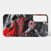 溶けた魂 SAMSUNG GALAXYケース (裏面横)