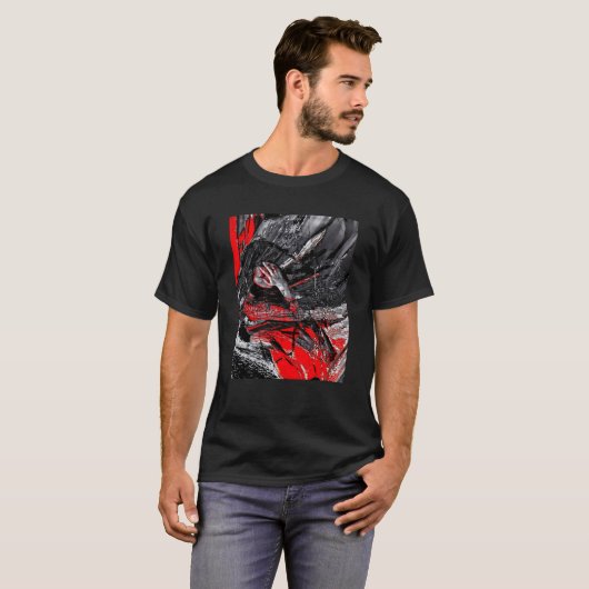 溶けた魂 Tシャツ (正面フル)