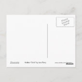 溶けた"ゴールド"の印刷ポストカード ポストカード (裏面)