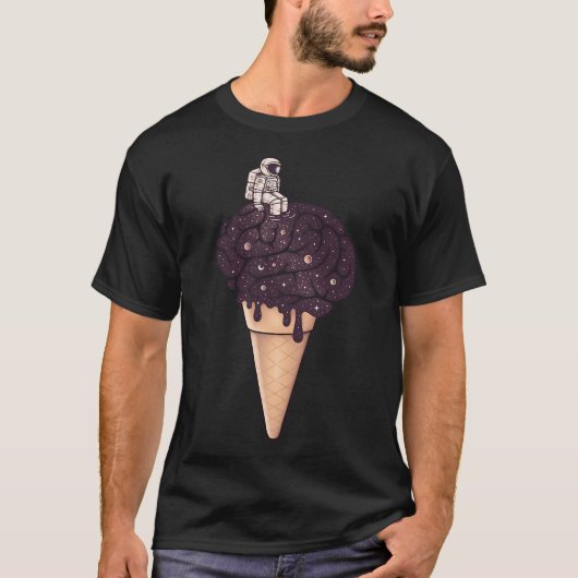 溶けゆく思考 Tシャツ (正面)
