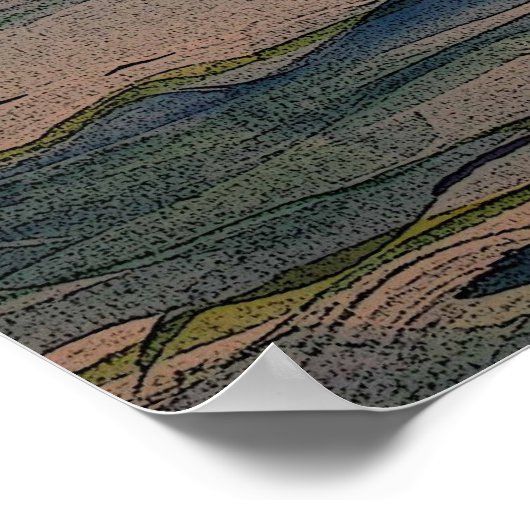 溶けるタルポン ポスター (角)