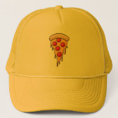 溶けるピザ帽子 キャップ (正面)