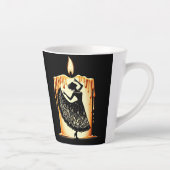 溶けるフラメンコダンサー カフェラテマグ (右)