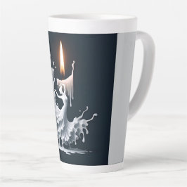 溶けるフラメンコダンサー カフェラテマグ