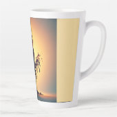 溶けるフラメンコダンサー カフェラテマグ (右)