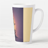 溶けるフラメンコダンサー カフェラテマグ (右)