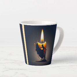 溶けるフラメンコダンサー カフェラテマグ